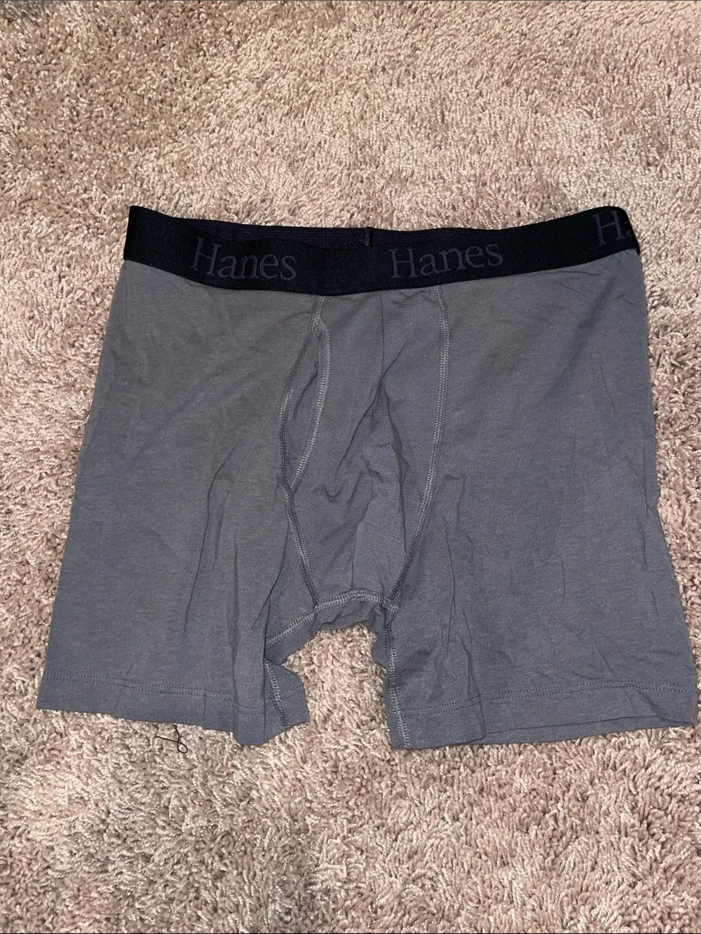 Gently worn Hanes boxer briefs size large